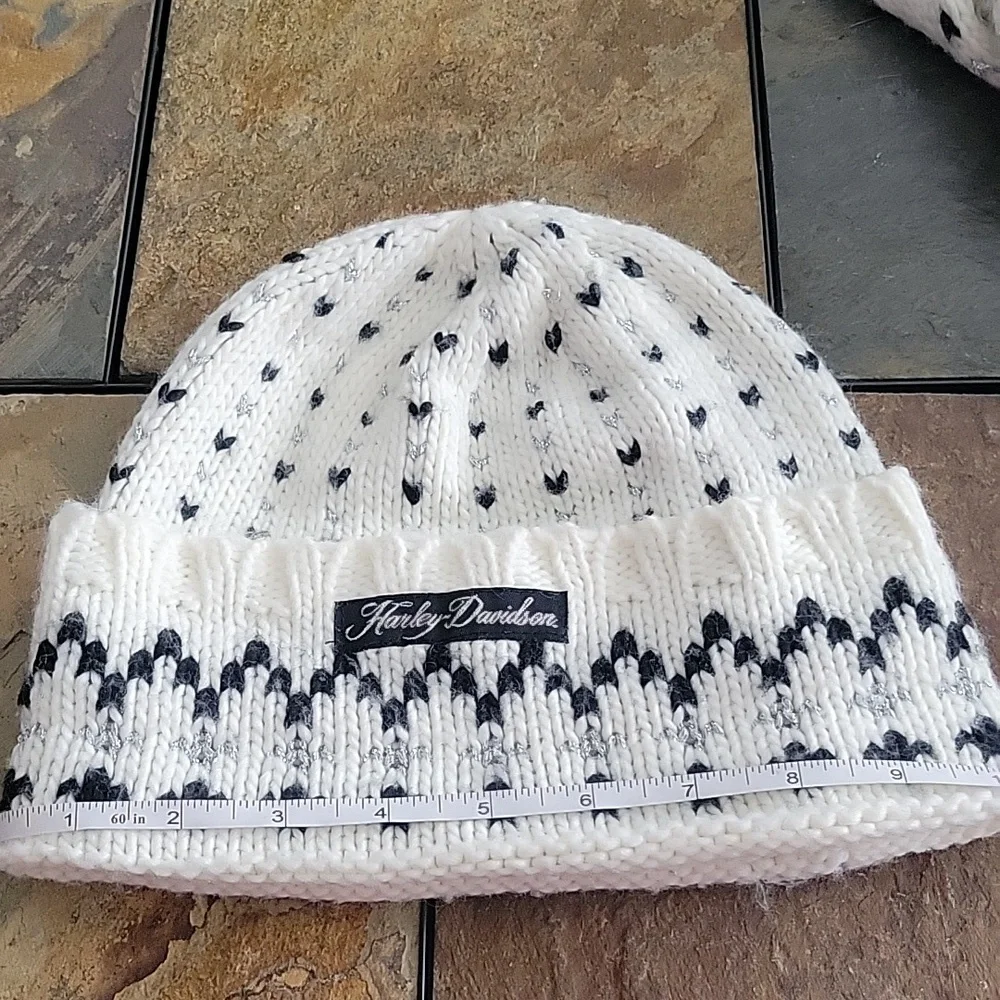 Harley-Davidson Fair-Isle Set Cream
